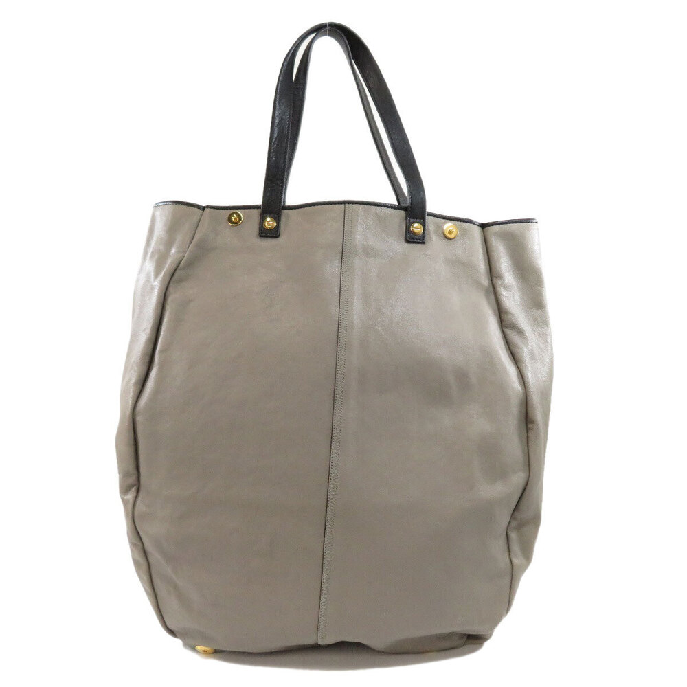 Chloe Tote Logo Calfskin Bag